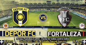 Dépor FC vs Fortaleza FC